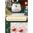 Creative and cute Christmas cup/covered spoon gift box
