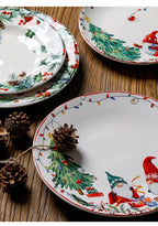 Christmas Ceramic Dinner Plate