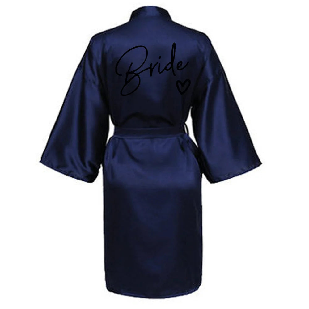 Wedding Party Team Bride Robe