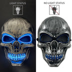 Halloween Film Theme Glowing Scary Mask LED