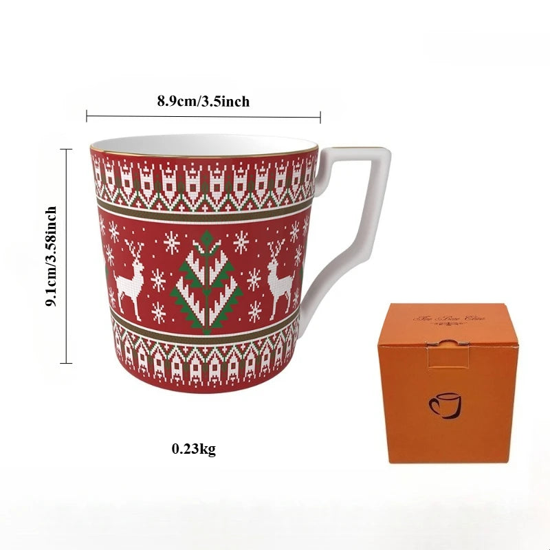 Christmas china tableware