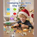 Christmas Advent Calendar Gift Box Diy Nativity