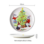 Christmas Ceramic Dinner Plate