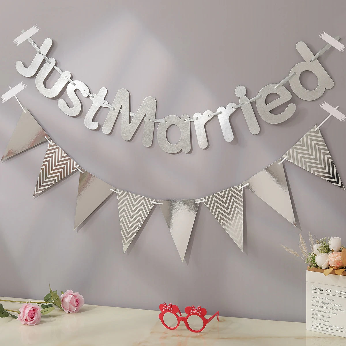 Just Married Banner