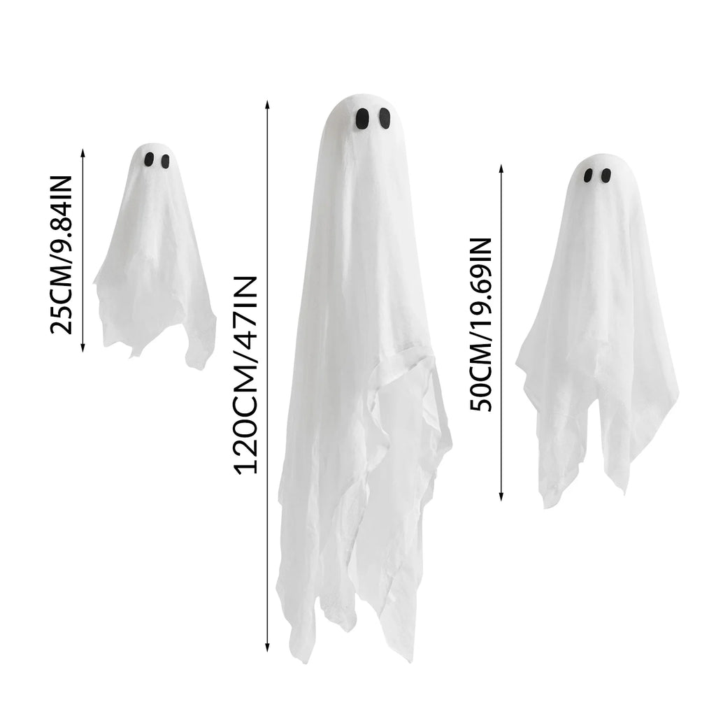 Halloween Scary Style Glowing Hanging Ghost