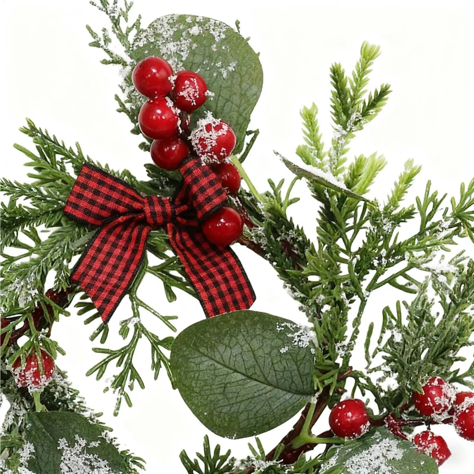 Candle Wreath Christmas Centerpieces