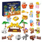 Christmas Advent Calendar Gift Box Diy Nativity