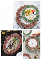 Christmas china tableware