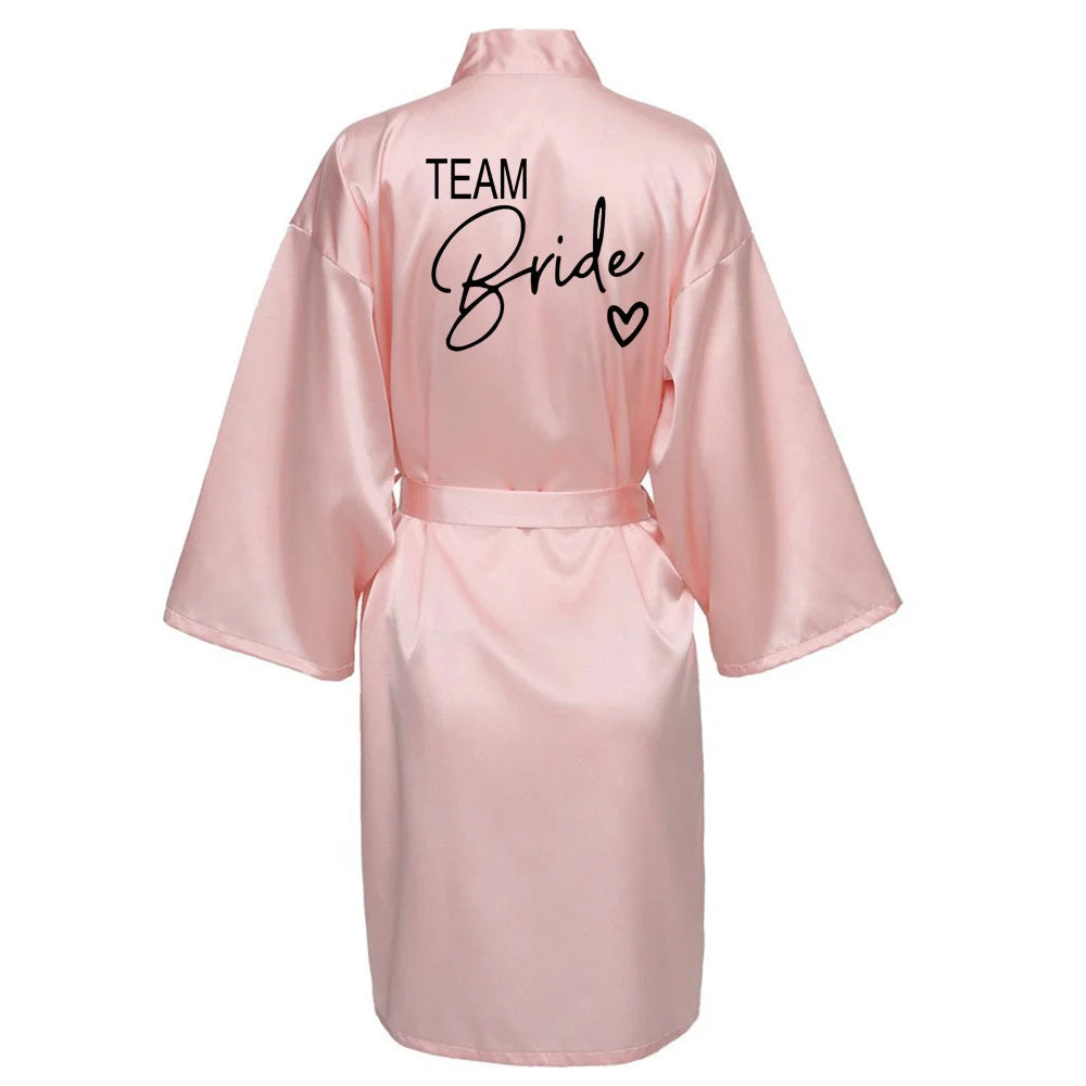 Wedding Party Team Bride Robe