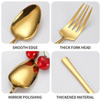 Christmas 24Pcs Cutlery