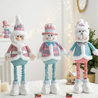 Christmas decorations - Santa Claus, snowmen, and reindeer, holiday decorations for Christmas, birthday parties, and holidays