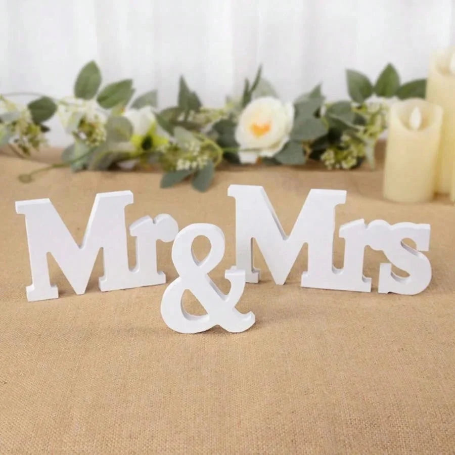 Wooden Desktop Ornaments Letters