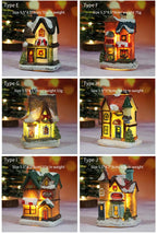 Led Light House Christmas Decorations