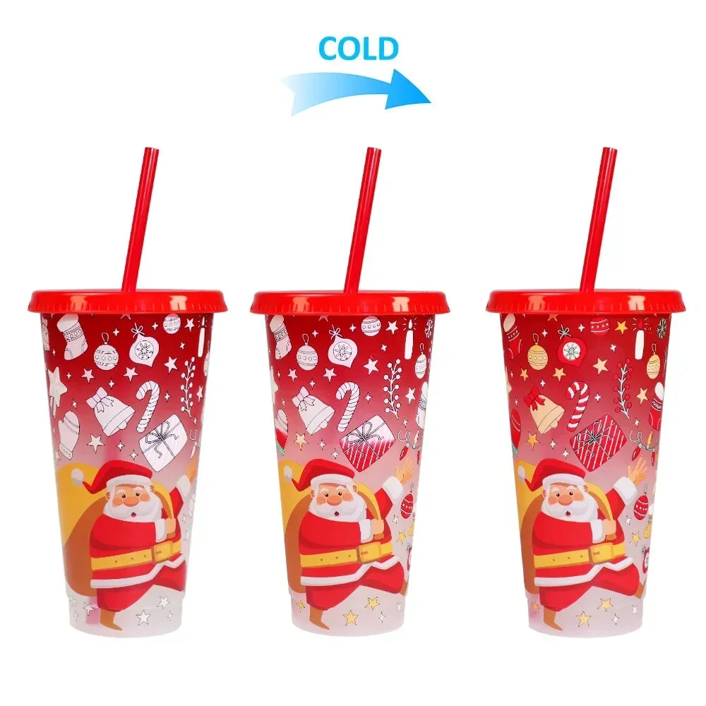 Christmas Santa Color Changing Cup