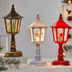 Christmas Water Lights Decorations, Luminous House Ornaments, Creative Christmas Tabletop Ornament, Electronic Candle Lights