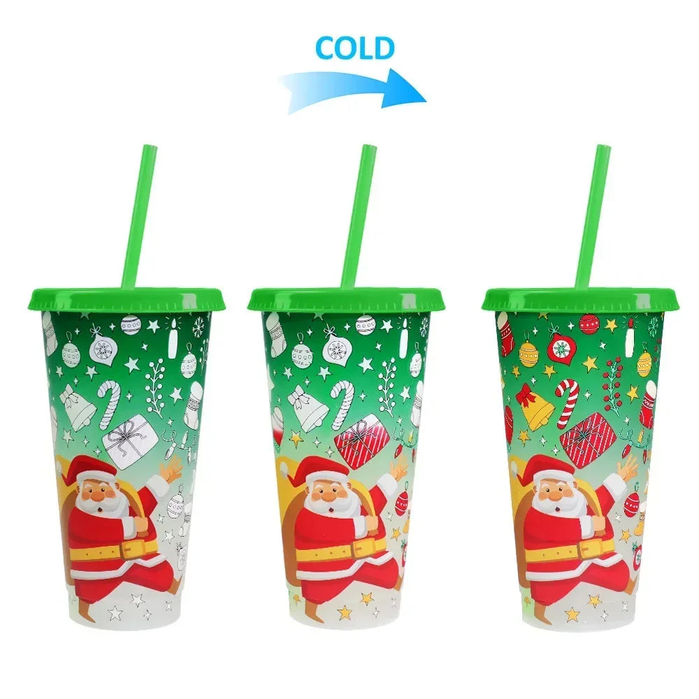 Christmas Santa Color Changing Cup