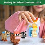 Christmas Advent Calendar Gift Box Diy Nativity