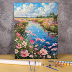 Painting By Numbers Adults Crafts Flowers Mountains