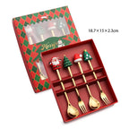 Christmas Stainless Spoons