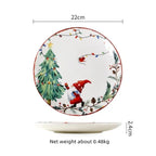 Christmas Ceramic Dinner Plate