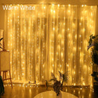 Christmas Lights Curtain Garland Merry Christmas Decorations For Home Christmas Ornaments Xmas Gifts Navidad 2025 New Year Decor