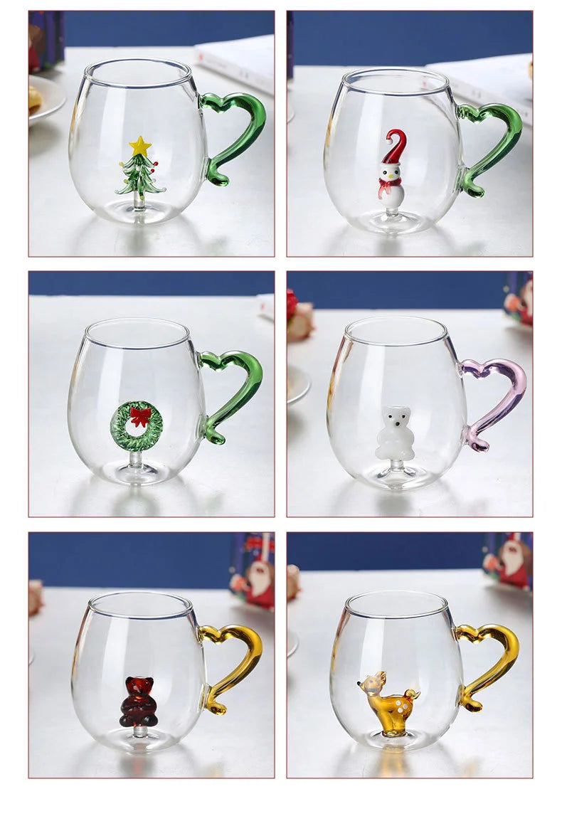Christmas Glass festive designs
