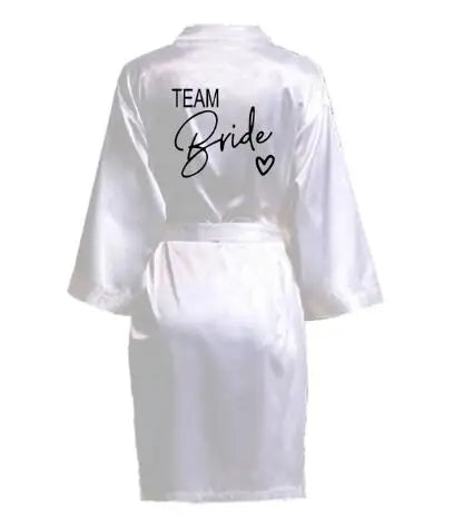 Wedding Party Team Bride Robe