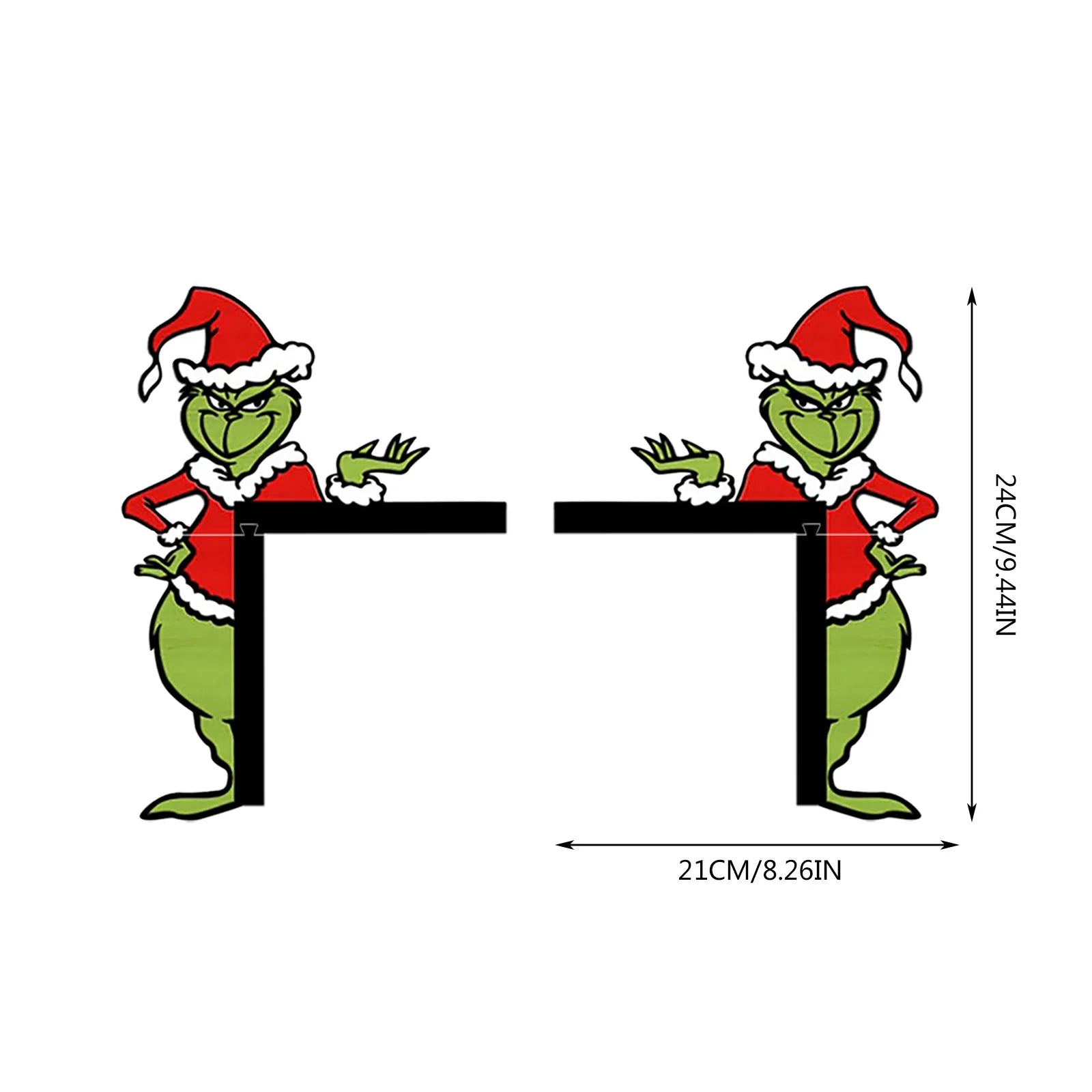 Christmas Door Decorations Door Corner Decorations Xmas Door Frame Decoration