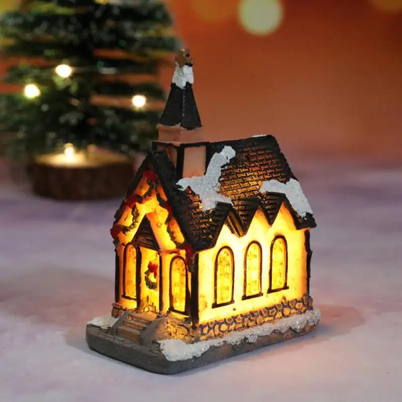 Led Light House Christmas Decorations