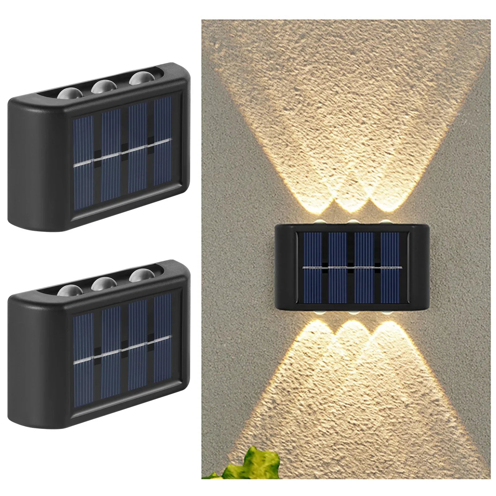 Solar LED Outdoor Wall Light