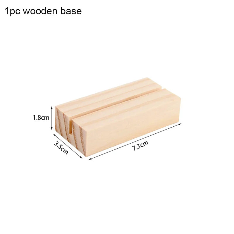 Gold Wreath Wooden Base