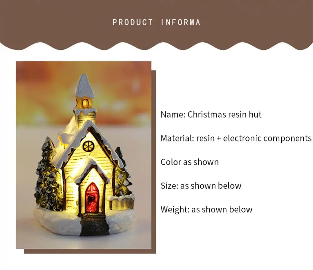 Led Light House Christmas Decorations