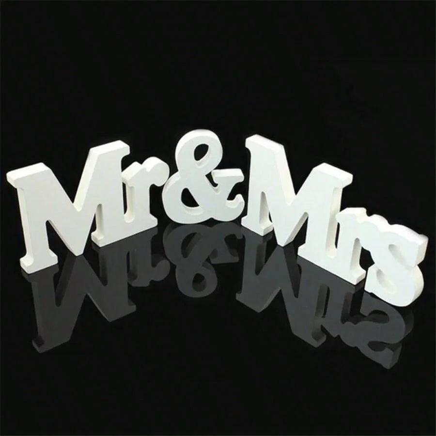 Wooden Desktop Ornaments Letters