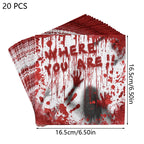 Halloween Bloody Disposable Tableware