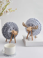 Absorbent Elk Felt Coasters