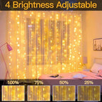 LED Curtain Garland - Multicolor