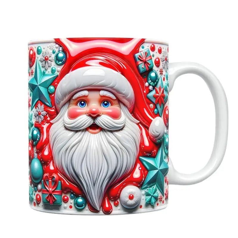 Christmas Mug Santa Mousse