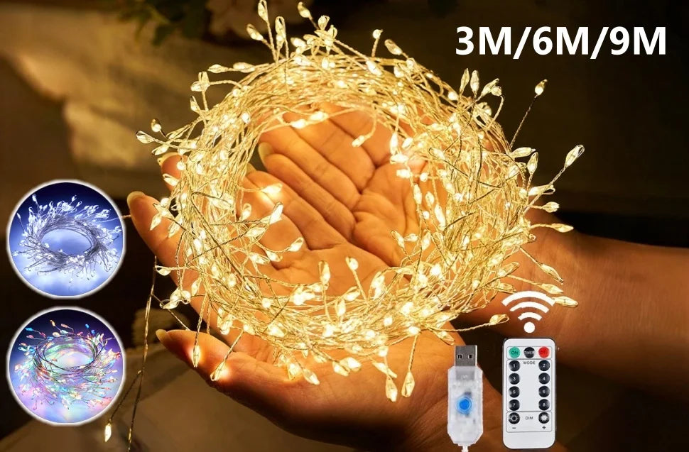 LED Curtain Garland - Multicolor