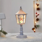 Christmas Water Lights Decorations, Luminous House Ornaments, Creative Christmas Tabletop Ornament, Electronic Candle Lights