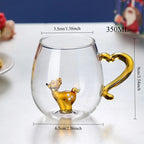 Christmas Glass festive designs