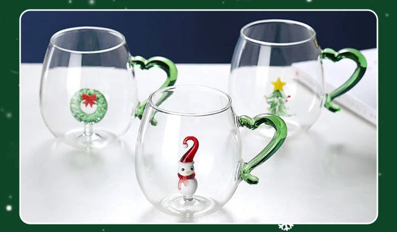 Christmas Glass festive designs