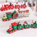 Christmas Train Merry Christmas Decorations Home Decor 2024 Cristmas Ornament Xmas Noel Gifts Happy New Year 2025