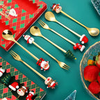 Christmas Stainless Spoons
