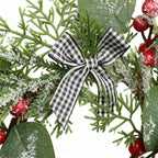 Candle Wreath Christmas Centerpieces