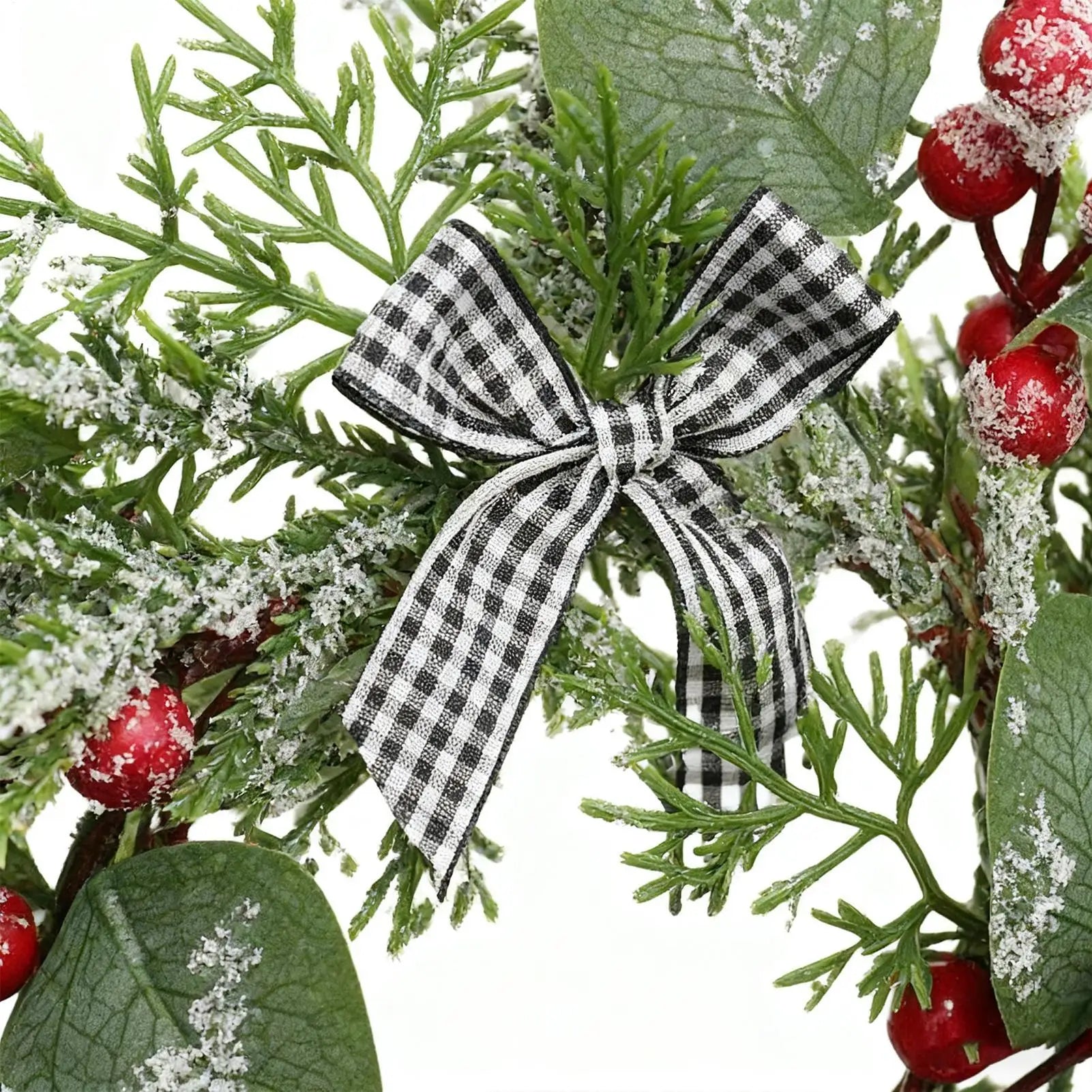 Candle Wreath Christmas Centerpieces