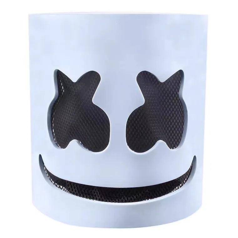 Halloween Neon Marshmallow Mask LED