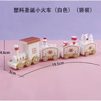 Christmas Train Merry Christmas Decorations Home Decor 2024 Cristmas Ornament Xmas Noel Gifts Happy New Year 2025