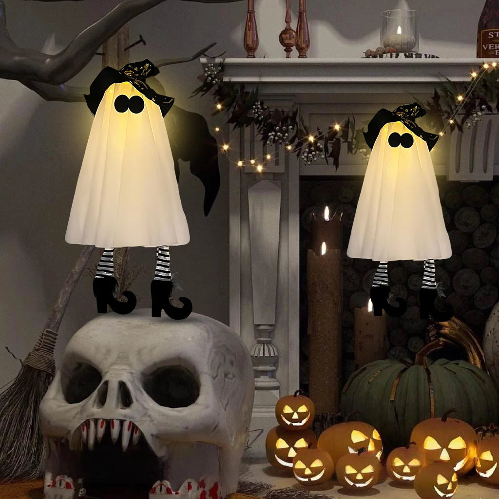 Halloween LED Light Up Witch Ghost