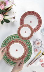 Christmas china tableware