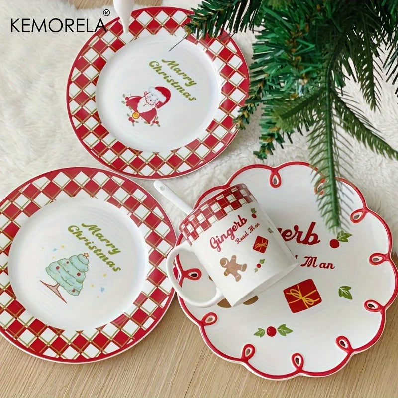 Christmas Festive ceramic Tableware set